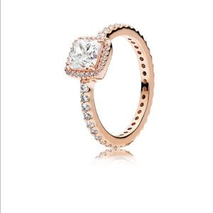 Pandora rose gold ring 4.5